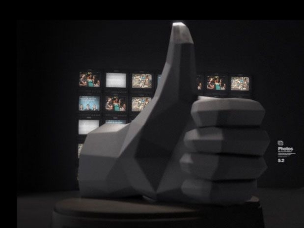 Links que o usurio curtiu aparecem na exposio virtual