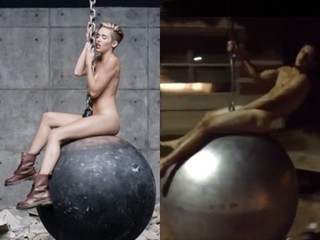 Miley Cyrus em pndulo e aluno da universidade