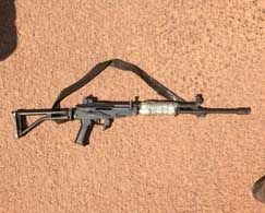 Fuzil foi localizado pelos militares e foi usado pelos criminosos do bando, que agiram no dia 9