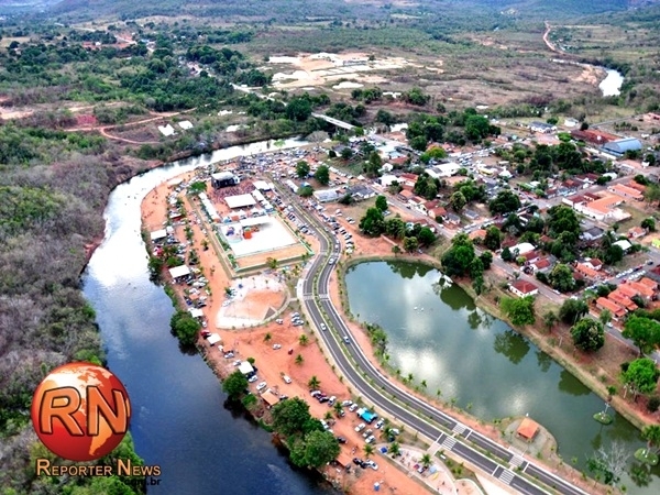 Vista area da Praia de Nortelndia