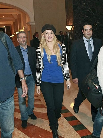 Shakira  namorada do zagueiro Piqu, do Barcelona
