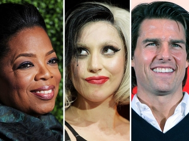 Oprah Winfrey e Tom Cruise j� apareceram mais de uma vez no topo dos mais poderosos