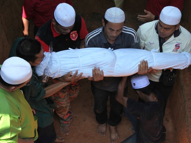 Quinze crian�as e um adulto morreram por causa da avalanche