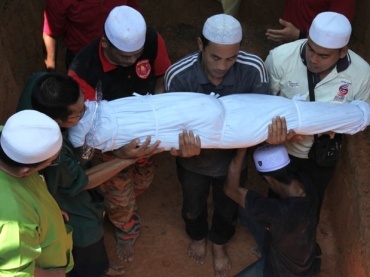 Quinze crian�as e um adulto morreram por causa da avalanche