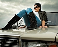 Agora imagine o carro em movimento...