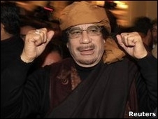 Em grava��o, l�der l�bio negou que estivesse ferido