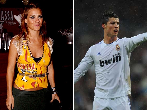 Carolina Dieckmann e Cristiano Ronaldo gravar�o propaganda para marca de xampu