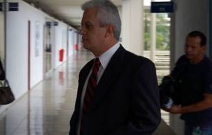 Mdico Samir Kehdi, em audincia realizada no Frum de Cuiab, onde respondeu por homicdio 