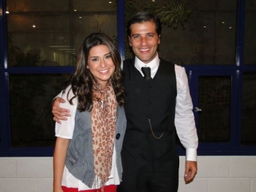 Bruno e Fernanda: travessuras nos bastidores de gravao