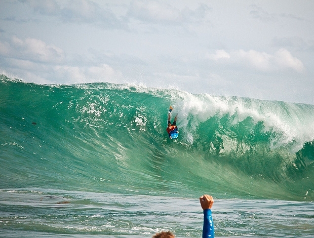 Ryan Hardy na final em Margaret River, na Austrlia