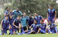 Os jogadores do Flamengo retornaram aos treinamentos pedindo mais descanso para encarar a maratona de jogos