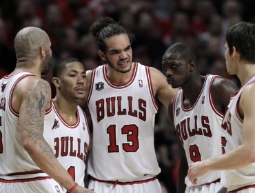 Boozer, Rose, Noah, Deng e Korver levaram o Chicago Bulls a fazer 2 a 0 no Indiana Pacers
