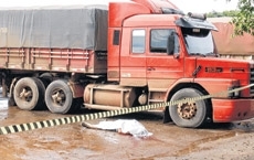 Valdir Pesseti foi atingido por um tiro na cabea; filho tomava caf quando ouviu o disparo e tambm acredita em acident