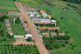 Vista area do campus da Unemat de Ponte e Lacerda