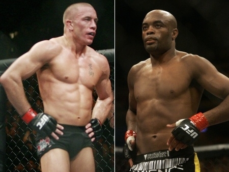 Anderson SIlva e St. Pierre s�o os maiores campe�es do UFC atualmente